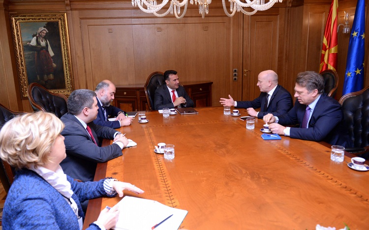 PM Zaev meets German Federal Foreign Office delegation