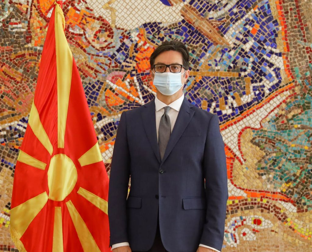 President Pendarovski Receives New EU Delegation Head Geer’s Credentials