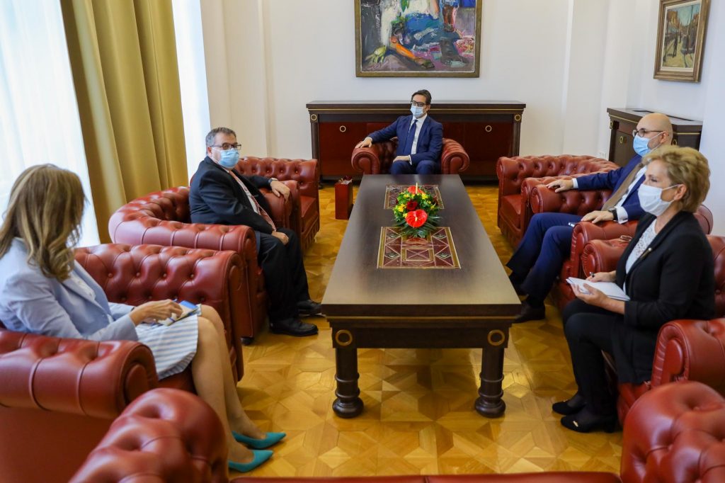President Pendarovski Holds Farewell Meeting with French Ambassador