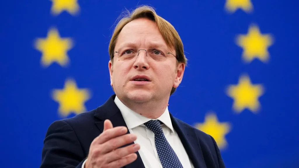 Commissioner Varhelyi on Enlargement Issue