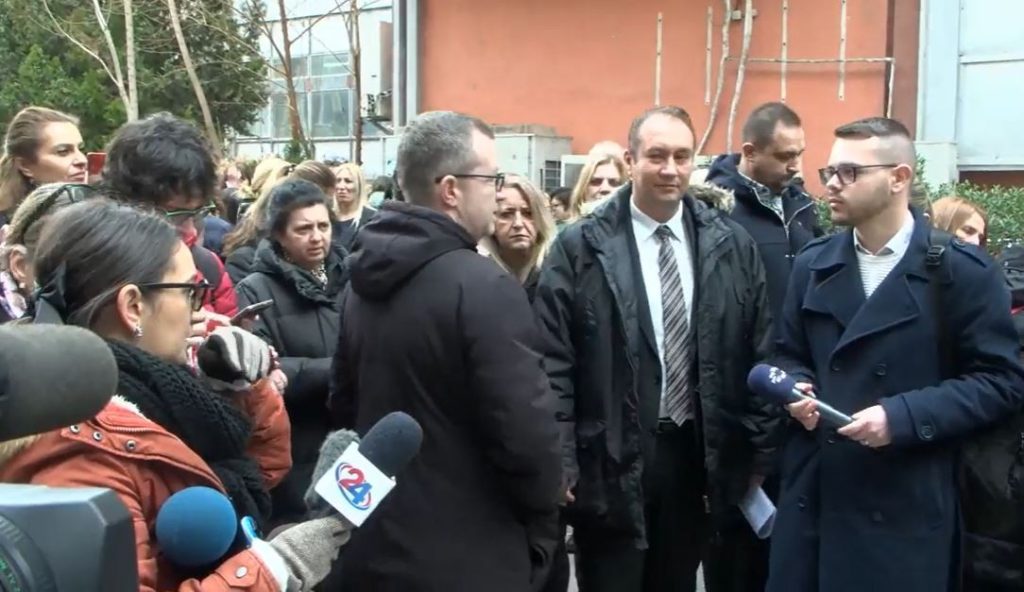 Health Insurance Fund Employees Stage Peaceful Protest