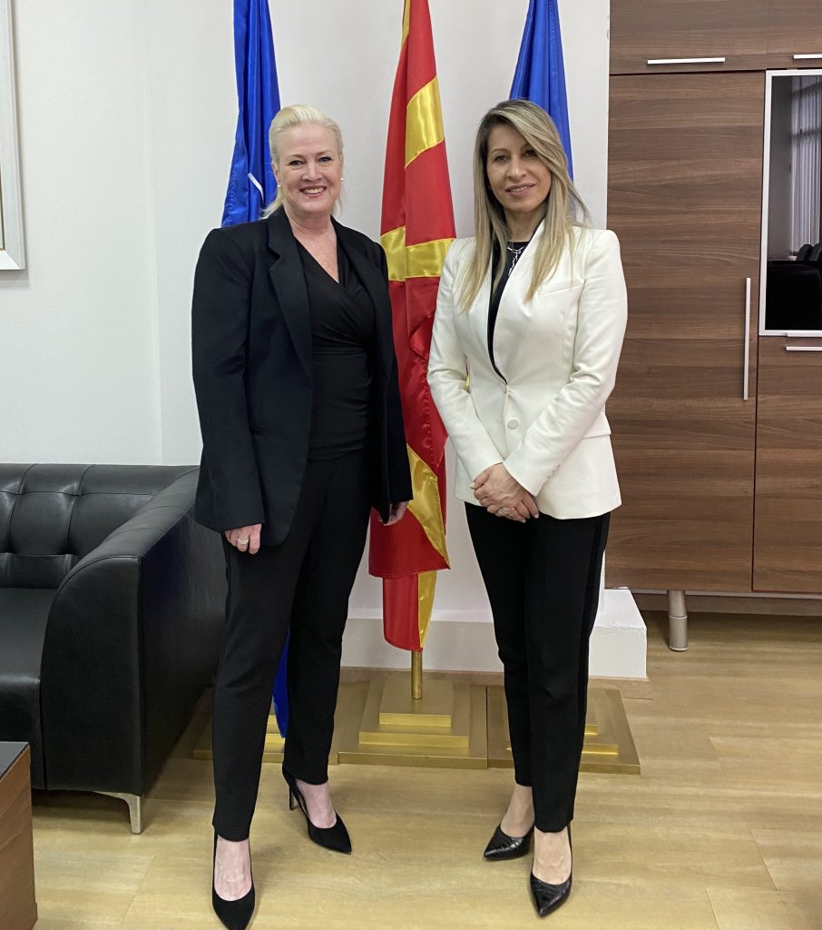 Judicial Council President Dameva Meets US Ambassador Aggeler