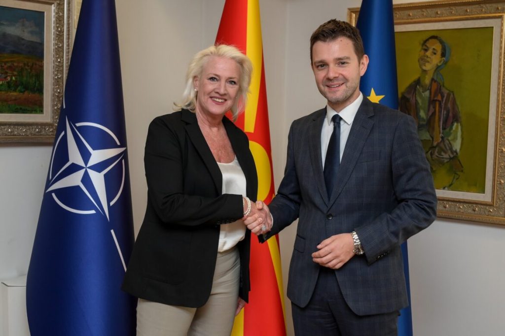 Minister Mucunski Meets US Ambassador Aggeler