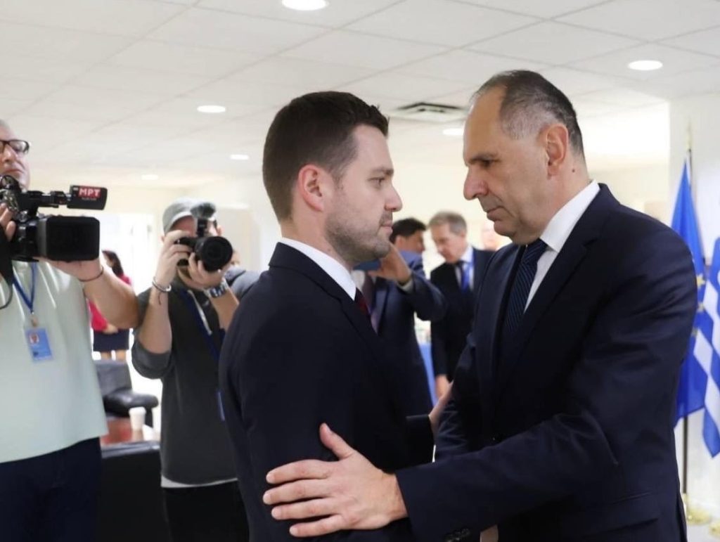 Ministers Mucunski and Gerapetritis Meet in New York