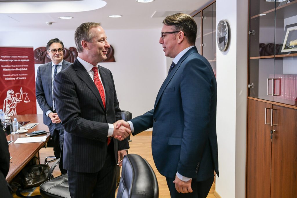 Planned Judicial Reforms Discussed at Filkov’s Meeting with OSCE Mission Head