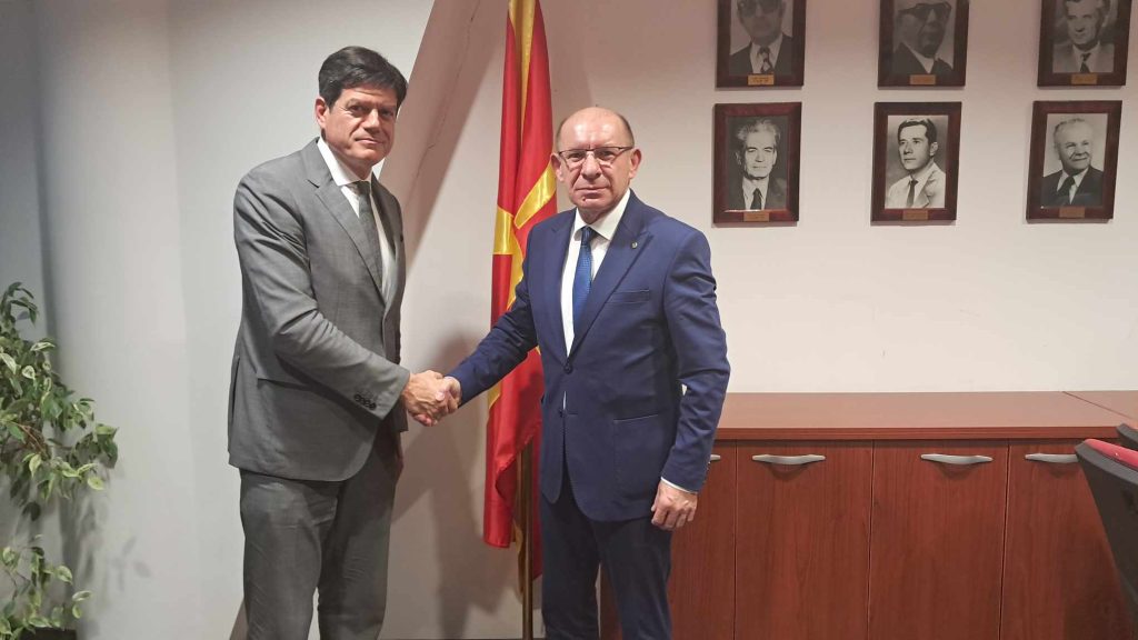 Chief Public Prosecutor Kocevski Meets EU Ambassador Rokas