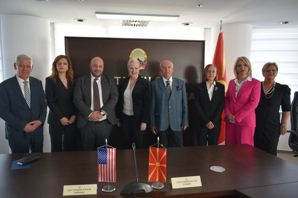 US Ambassador Aggeler Visits Constitutional Court