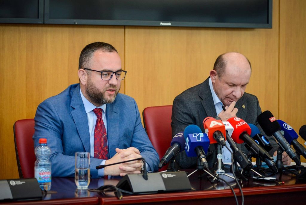 Kocevski and Toskovski Hold Press-conference on Kocani Fire Investigation Latest Developments
