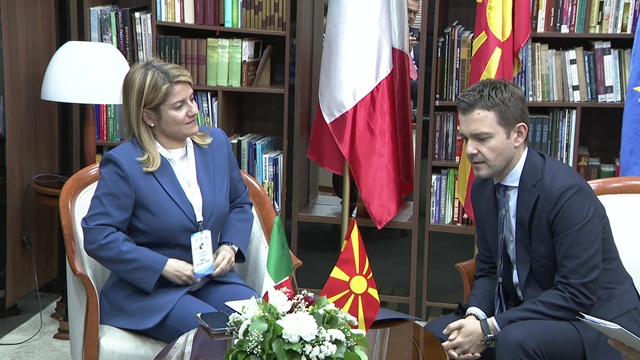Italy’s Tripodi Expresses her Country’s Support for North Macedonia’s EU Path