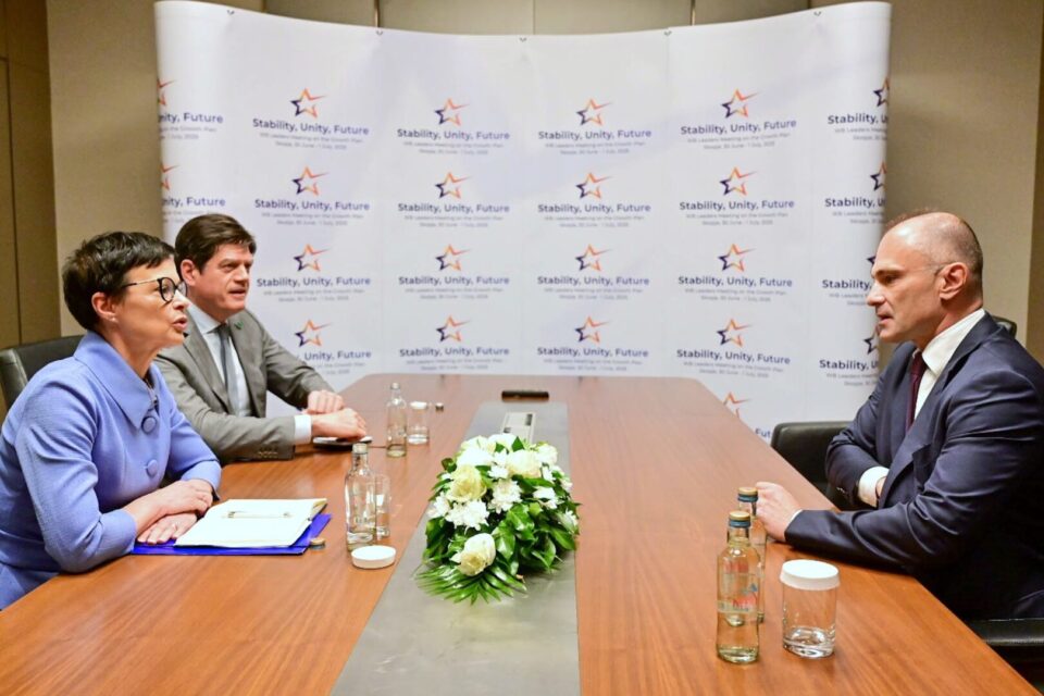 Commissioner Kos Meets SDSM Leader Filipce, too