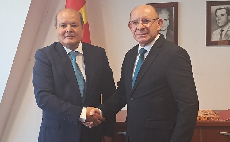 Prosecutor-General Kocevski Meets Kazakhstan’s Ambassador, Burshakov