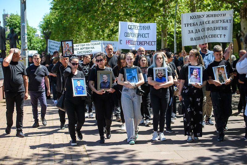 New Protest March Held in Kocani