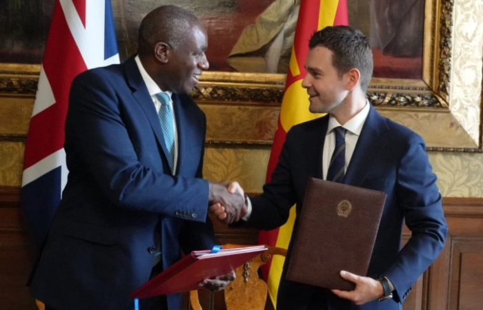 Minister Mucunski and UK’s Lammy Sign Strategic Partnership Declaration
