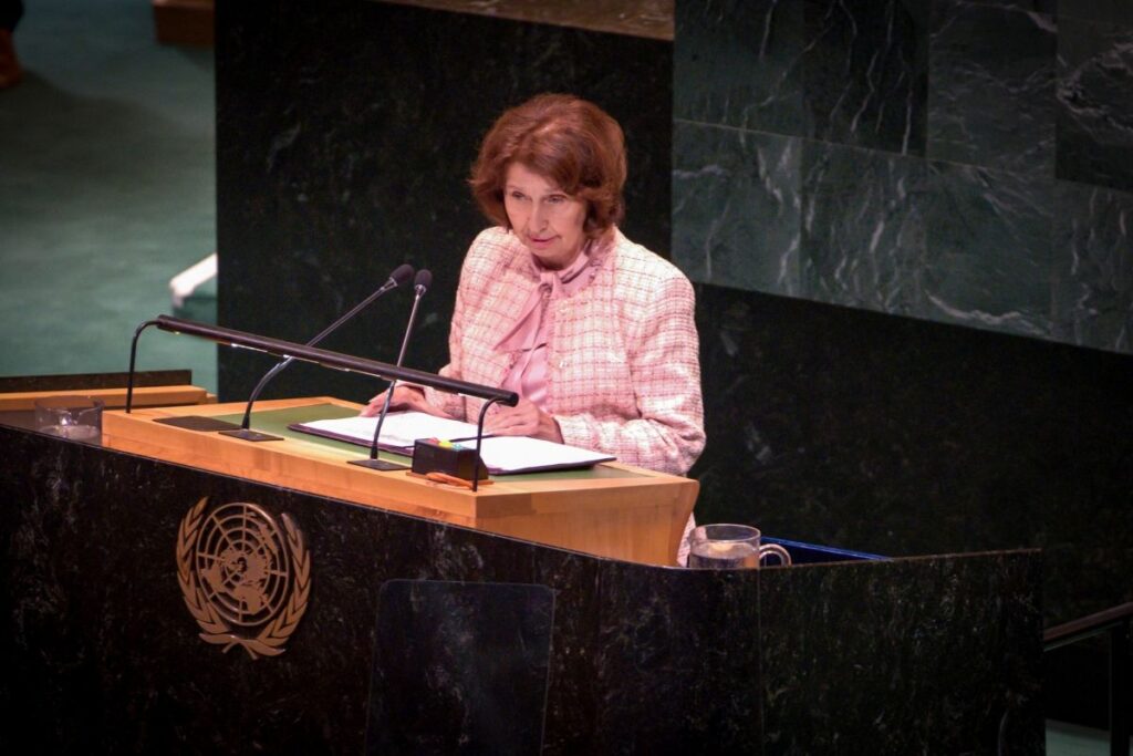 President Siljanovska Davkova Addresses UNGA80 General Debate