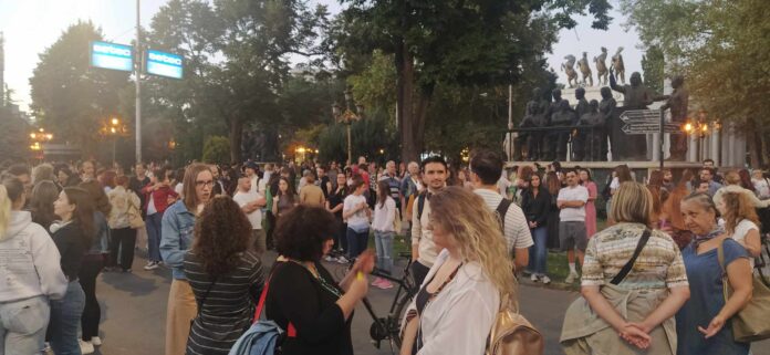 Protest against Femicide in Skopje Held