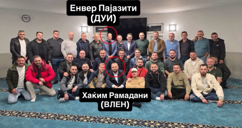 VLEN and DUI Brvenica Candidates Together in Diaspora Trying to Secure Votes