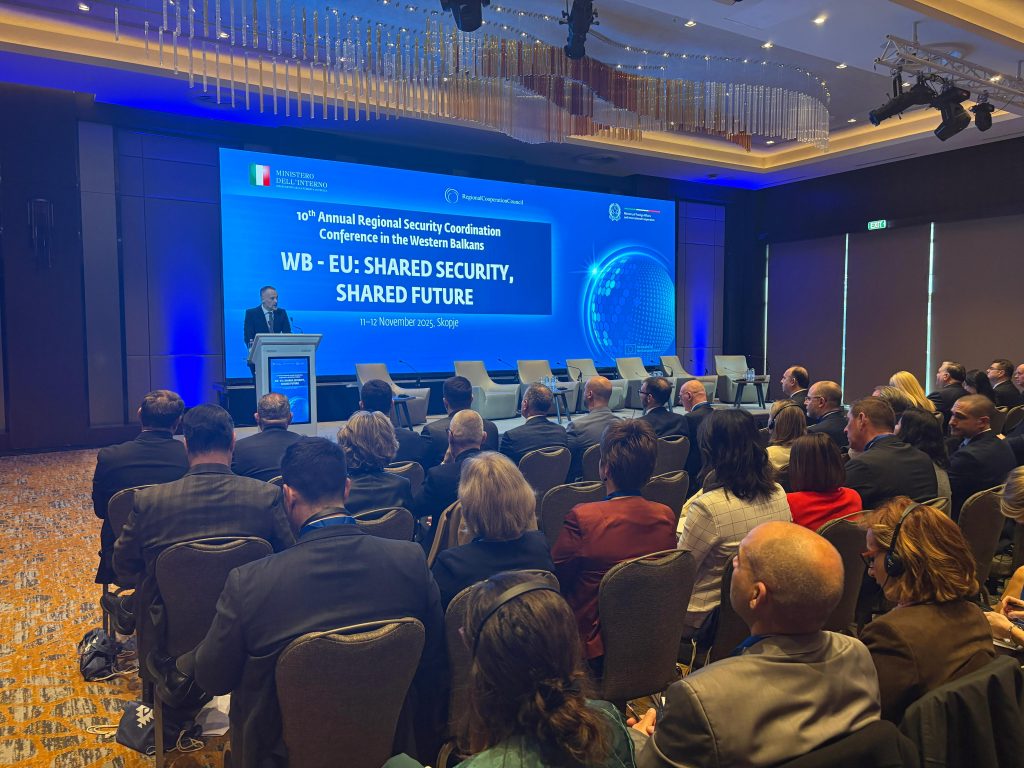 Gashi, Gambacurta, and Ambassador Palminteri Address RCC-Organized Event