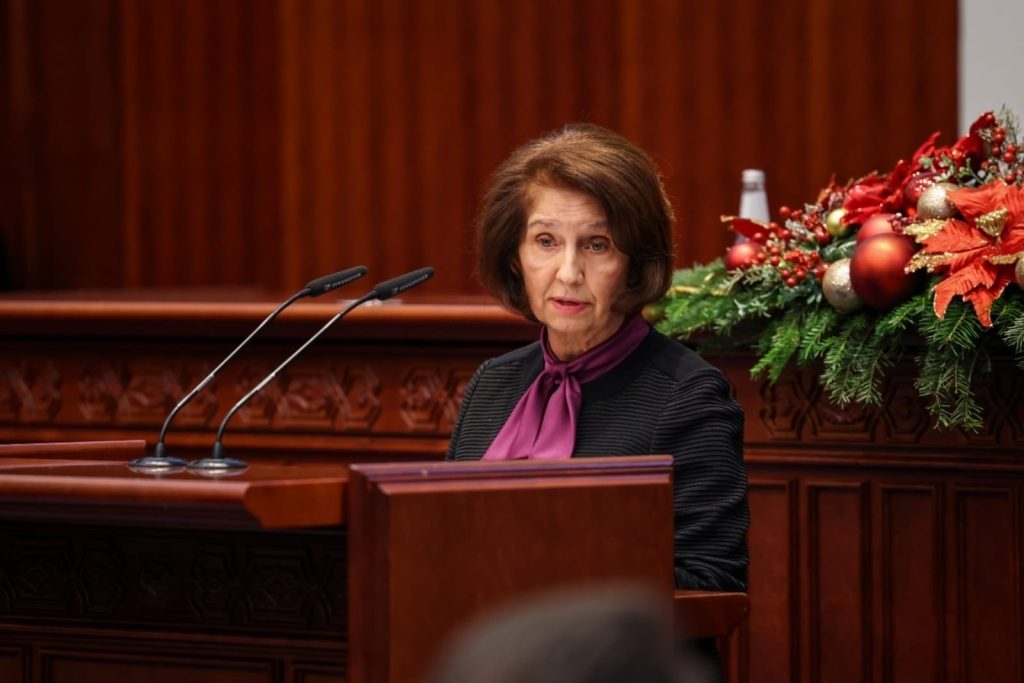 President Siljanovska Davkova Delivers Annual Address to Parliament