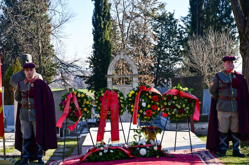 SDSM Delegation Visits Gligorov’s Grave to Mark 14th Anniversary of Death