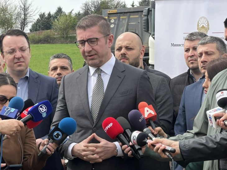 PM Mickoski Comments on Several Topics during Gazi Baba Visit