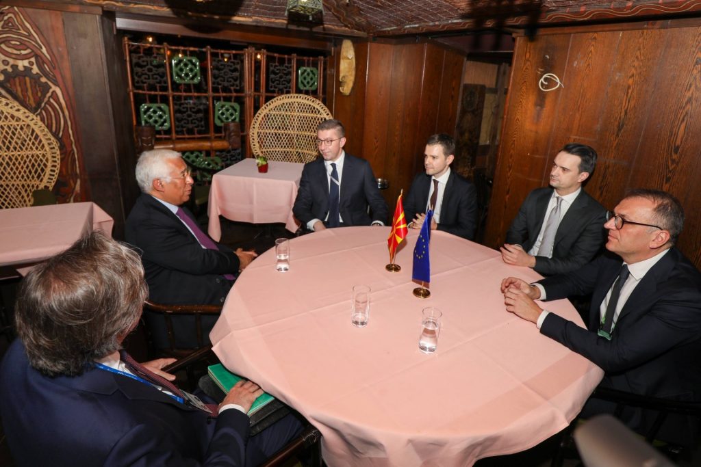 PM Mickoski Meets Representatives of Companies and Council President Costa