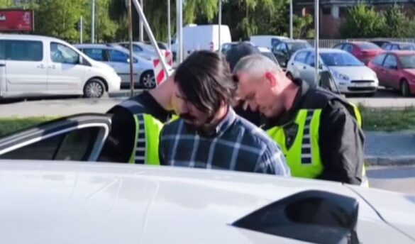 Levica’s Kuculovski Detained in Palestinian Flag Case