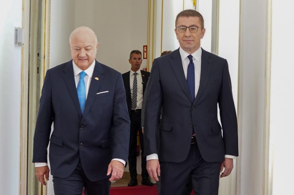 PM Mickoski and Austrian Chancellor Stocker Hold Meeting
