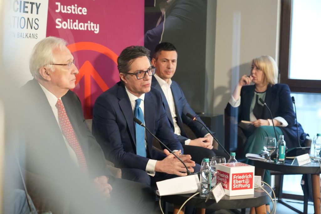 Former President Pendarovski among Participants in Debate on EU Path