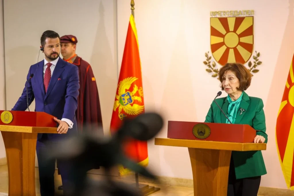 Siljanovska Davkova and Milatovic Present Joint Stand on Trump’s Position