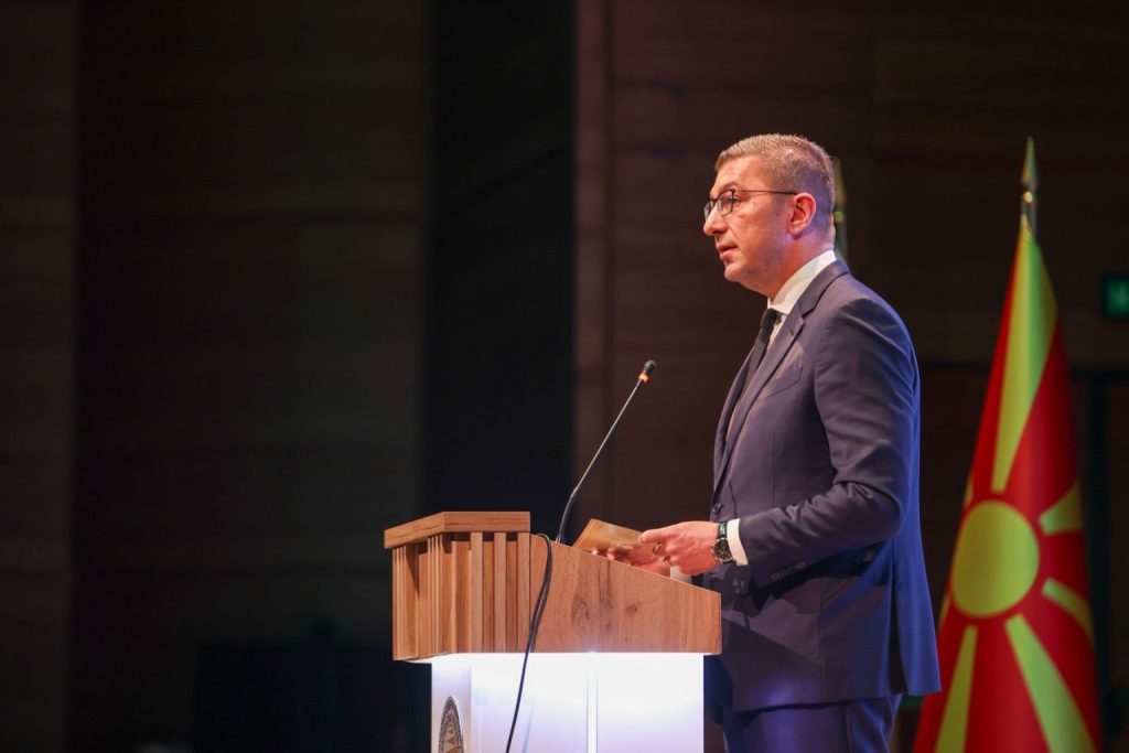 PM Mickoski Addresses Issues of Corruption, Justice and EU Integration in Ohrid Speech