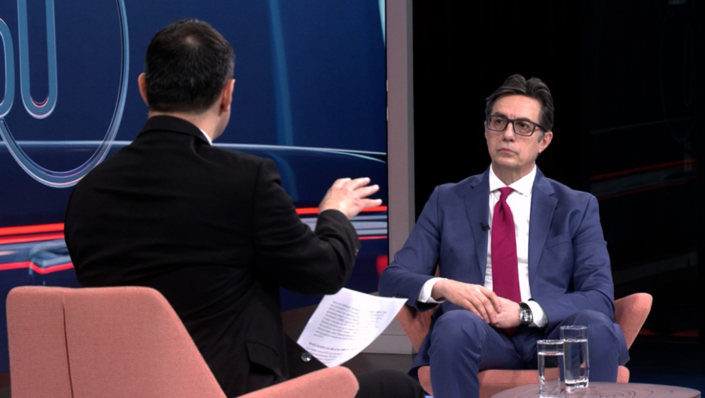 Former President Pendarovski in Interview with 360 Degrees