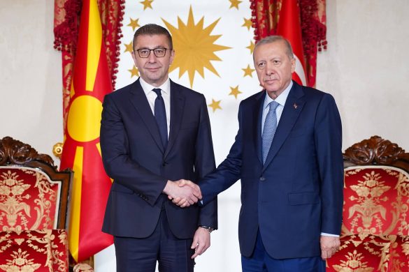 PM Mickoski Meets Turkish President Erdogan