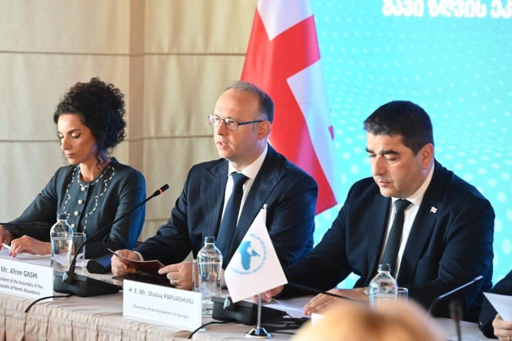 Parliament Speaker Gashi Pays Official Visit to Georgia