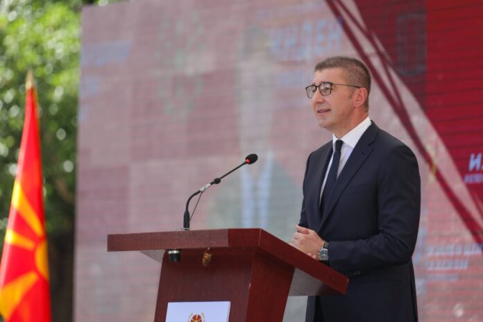 PM Mickoski Addresses Marking of August 2 in Pelince
