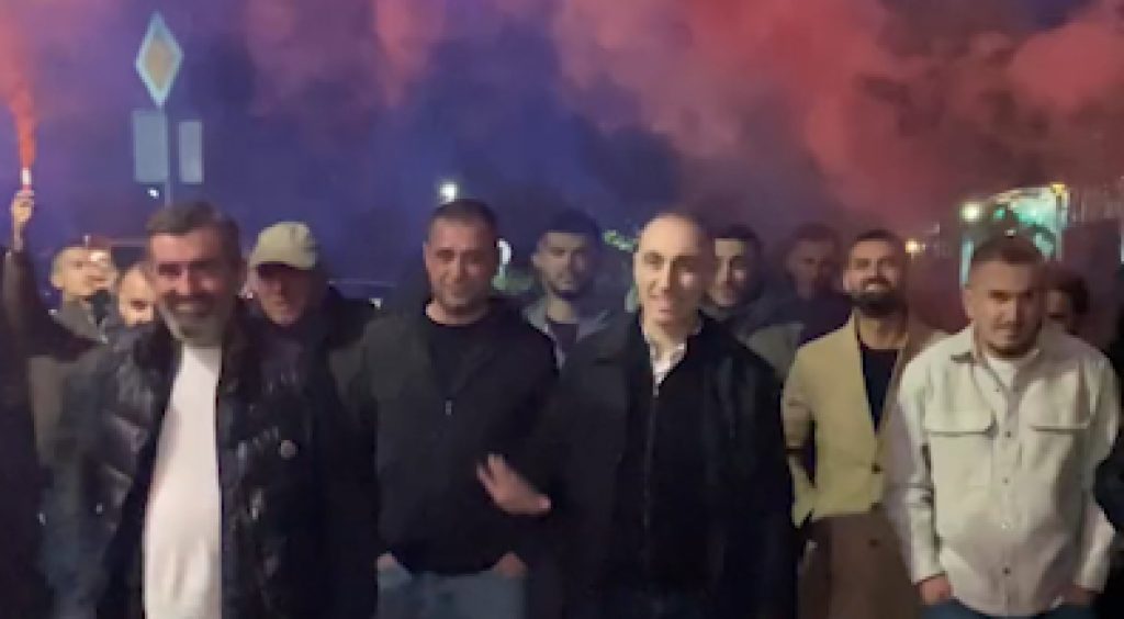 Grubi Welcomed With Fireworks After House Arrest Expires